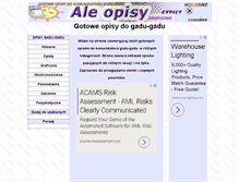 Tablet Screenshot of aleopisy.egielda.eu